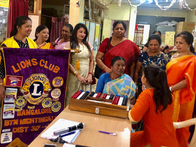 Lion's Club Bangalore Banner